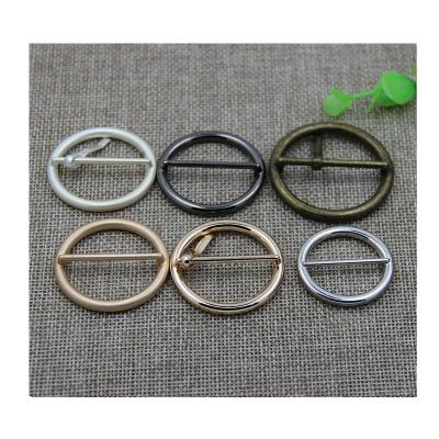 China Buckle factory good quality alloy metal material custom pin buckle for belts for sale