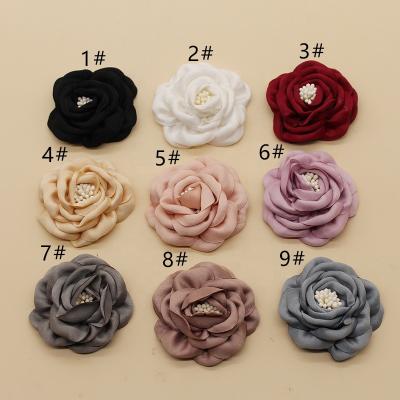 China Good Quality Sustainable Fashion Handmade Craft Decoration Sew On Flower Patches For Clothes for sale