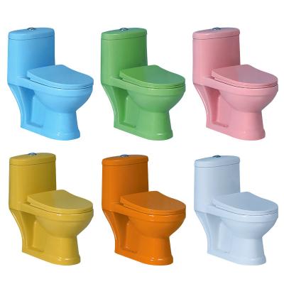 China Fancy Modern Children's Toilet Bowl Small Colorful Toddler School Cocuk Tuvalet Kids Ceramic Sanitary Toilet for sale