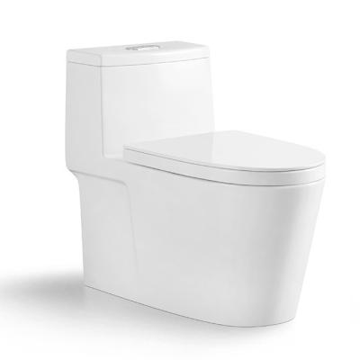 China New Design One Piece Toilet Bowl Modern Ceramic Sanitary Ware Wc Short Tank Toilet For Hotel Apartments for sale