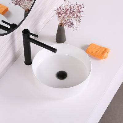 China Hot Clean Easy Turned Black And Blue Ceramic Vessel Basin Bathroom Sink for sale