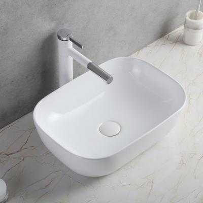 China Art Easy Clean Basins Modern Design Worktop Basin Ware Porcelain Basin Bathroom Ceramic Sanitary Sink for sale