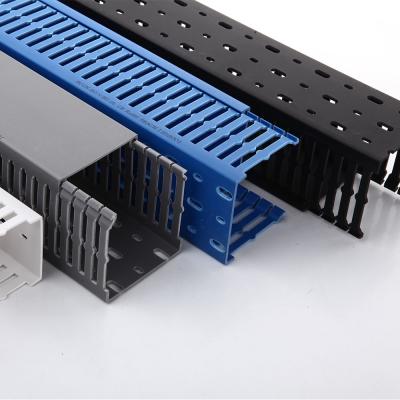 China High Quality Automatic Control System PVC Slotted Gray Aluminum Cable Duct for sale