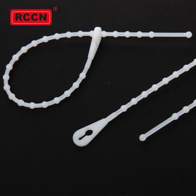 China 2018 66 white color UV resistant heat resistant nylon cable ties for sale