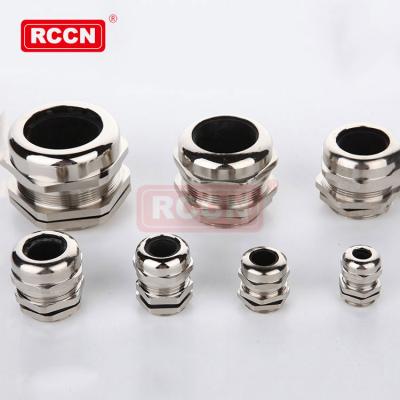 China Metal brass cable gland, IP68 cable gland with lock nut, brass cable gland for sale