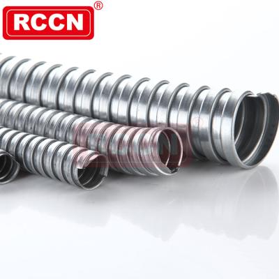 China Steel Factory Directly Supply Steel Flexible Corrugated Electrical Metal Conduit Pipes Quality-assured for sale