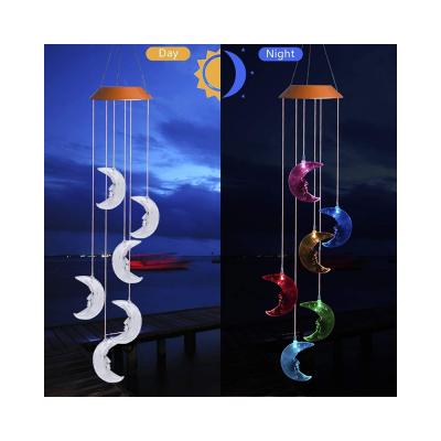 China DIFUL LANDSCAPE Decoration Lights Garden LED Moon Outdoor Wind Rings Colorful Lighting Love Wind Rings Indoor Decoration Light for sale