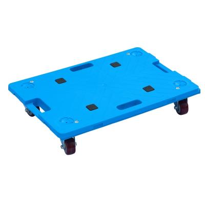 China Heavy Duty Vehicle Industrial Piano Plastic Furniture Moving Dolly Trolley With 4 Wheels for sale