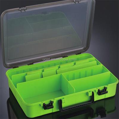 China Outdoor Sports Storage Eco-friendly Plastic Hard Plastic Fishing Tackle Boxes For Lure for sale