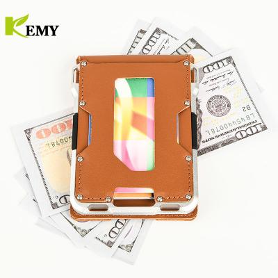 China Hold Payment Cards Briefcase Business Card Holder Men Mini Office Business Wallet Card Holder for sale