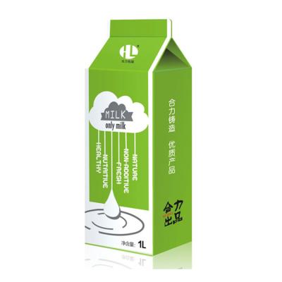 China New Wholesale Aseptic Professional Mini Gable Box For Milk Packaging Boxes for sale