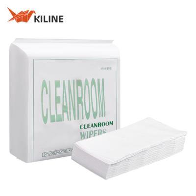 China Non Woven Cleanroom Wipe Low-Linting Cloths Cleanroom Wipers for sale