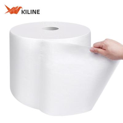 China Disposable Heavy-Duty Jumbo Roll Nonwoven Cleaning Cloth for sale