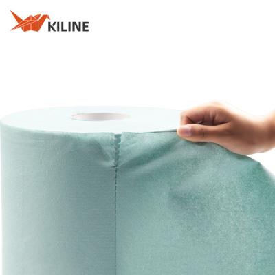 China OEM Logo Non Woven Dry Wipes In Jumbo Roll For Industrial Cleaning for sale