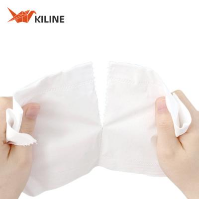 China Papel blando absorbente 100% de pulpa de madera 20 rollos/paquete para baño y hotel en venta