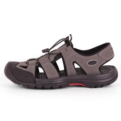 China Various Size Cost Price Fashion Breathable Gray Closed Toe Sandals For Summer Outdoor for sale