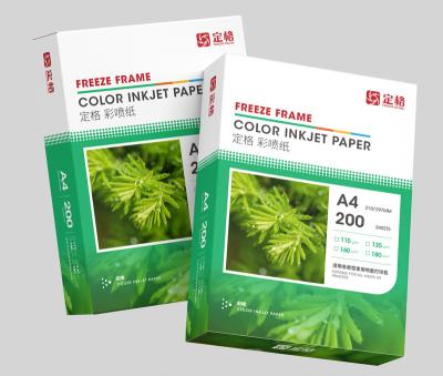 Κίνα 108gsm Instant Dry Inkjet Matte Photo Paper A4*100 Sheets One Sided Matte Paper For Inkjet Printers προς πώληση