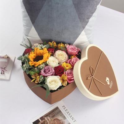 China Recyclable Custom Design Shipping Boxes For Roses Packaging Long Flower Boxes for sale