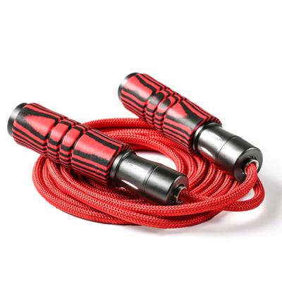 China Wholesale Gym Use Exercise Customized Exercise Jump Ropes Foam For Beading Long Handle Freestyle Skipping Rope PVC Steel Jump Ropes for sale