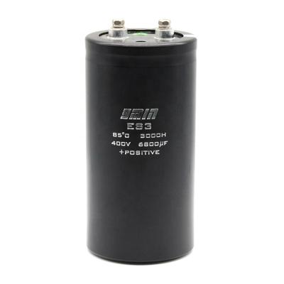 China Ymin ES3 400V 6800uF Standard Screw Terminal Type Aluminum Electrolytic Capacitor For Power Supply for sale