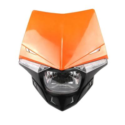 China High Quality PP CQJB 12V Motorcycle Lighting System 5 Colors Motorcycle Side Mirror With Light for sale