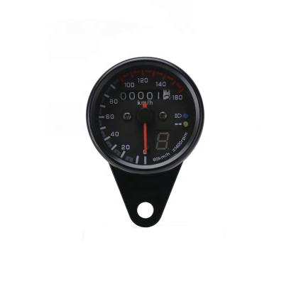 China Plastic+steel CQJB New Design Universal Motorcycle Tachometer LED Motorcycle Tachometer for sale