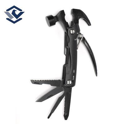 China High Quality Nail Hammer All in One Survival Outdoor Universal Gear Camping Tool Multifunctional Claw Hammer for sale