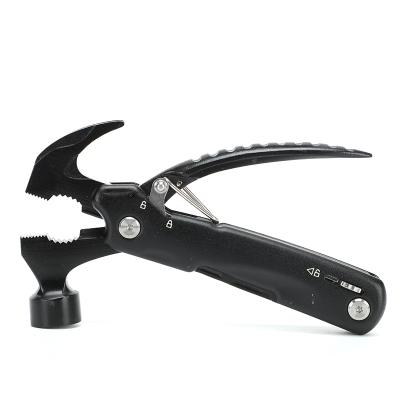 China Nail Hammer Survival Equipment Multitool EDC Outdoor Multifunctional Camping Pliers Hammer for sale