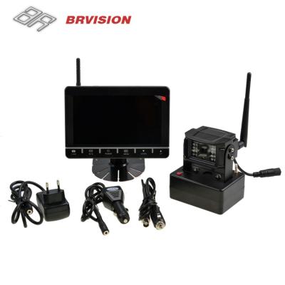 China Available Wireless System 2.4G Digital Signal Rear View Camera With Battery And Magnetic Mount for sale