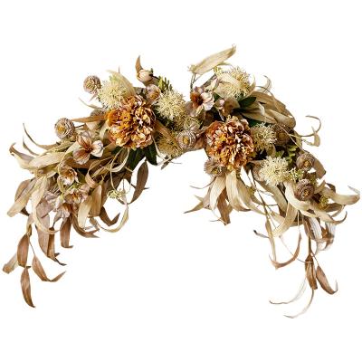 China Other wall hanging flower display props artificial flower decorative bouquet for sale