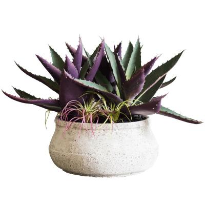 China Minimalist Vera Plant Aloe Bonsai Green Plant Artificial Plastic Decorative Potted Plants for sale