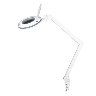 China Factory Supply Modern Direct On/Off Beauty Lamp Magnifier AC 110V/220V Magnifying Lamp for sale