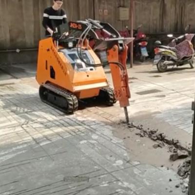 China Rears Small Farm Equipment Mini Crawler Dozer Mini Skid Steer Loader for sale