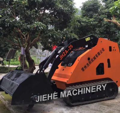 China Cultivate Japanese original 25HP Kubota diesel engine mini loader walk behind mini skid steer loader for sale