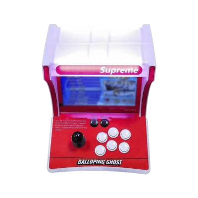 China Metal+Acrylic Fighting Arcade Double Person Coin Slot Machine Video Game Console Mini Arcade Game Machine for sale