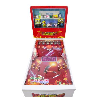 China 2021 Popular Metal+Acrylic 3D Arcade Pinball Game For Adult Indoor Playground Coin Operated Pinball Game Machine for sale