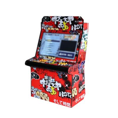 China Arcade Video Game Machine Game Console Mini Arcade 2 Fighting Person L53*W49*H112 Double Large Game Slot for sale