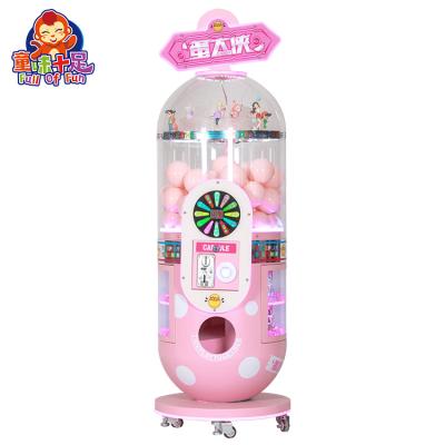 China Metal+plastic vending capsule toys gift game gachapon machine-machine machine for sale