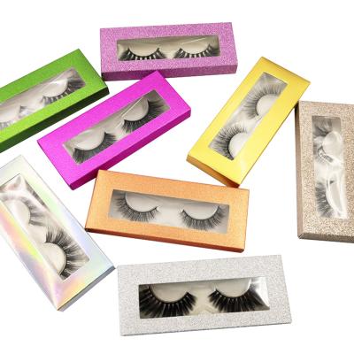 China New Natural Single Pairs 3D False Eyelash Curved Chemical Fiber Eyelashes Beauty Wholesale Guangzhou High Quality Manual for sale