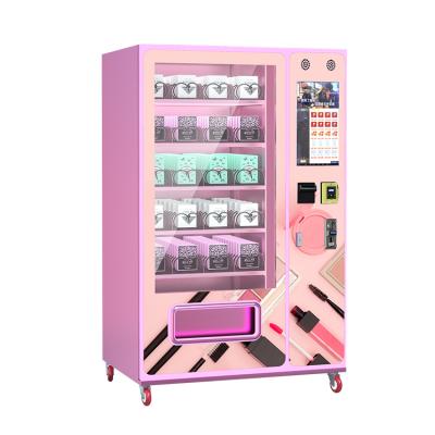 China Hotel Metro Station Mall Factory Direct Selling Cosmetics Vending Machine Custom False Eyelashes for sale