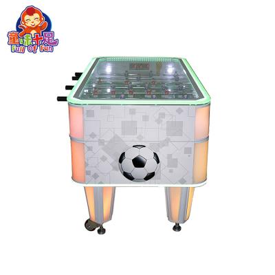 China Recreation Machine League Goal Messing Game Foosball Coin Table Hand Soccer Glass Shooting Football for sale