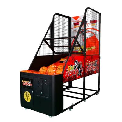 China 2022 Popular Entertainment Basket Ball Machine Games Invent Basketball Arcade Game Push Street Machine For Shopping Mall Indoor 100*230*240cm for sale