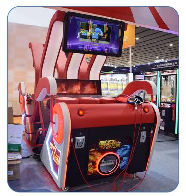 China Metal+Factory Wholesale Price Hot Selling Acrylic Arcade Game Machine Ticket Game Brand New Indoor Punch Boxing Machine For Theme Park for sale