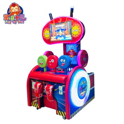 China New Arcade Amusement Game Machine Acrylic Coin Operated Games Metal + Electronic Children Boxing Game Machine for sale