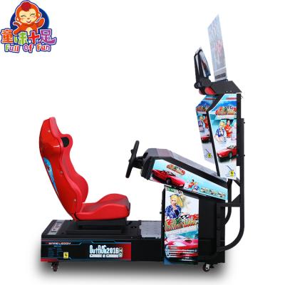 China 2022 Hot Selling HD Street Racing Game Machine HD Moto Simulator Video Arcade Racing Car Driving Games Machine For Game Center 110*165*180cm for sale