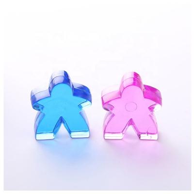 China DND Games Transparent Children's Game Chess Pieces Board Game Accessories Chess Pieces Puzzle Chess Accessories Manufacturers for sale