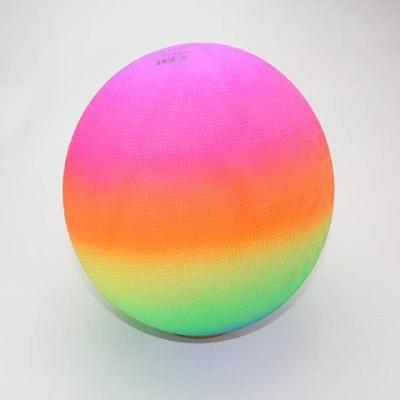 China Toy Wholesale Promotion Inflatable Neon 9 Inch PVC Inflatable Beach Ball for sale