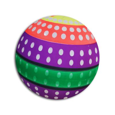 China Toy Wholesale Promotion Inflatable Neon 9 Inch PVC Inflatable Beach Ball for sale