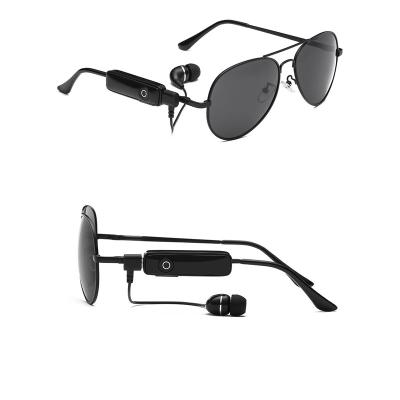 China 2019 Fashion Sunglasses New Fashion Vintage Polarized Sunglasses MP3 Bone Conduction Earphone Sunglasses With Headset for sale