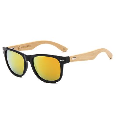 China Custom Bamboo Sunglasses 2019 Shanghai Glass Jheyewear Logo Bamboo Wooden Shades Mens Sun Glasses for sale